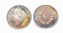 Liberty Head Nickel Image of Coin
